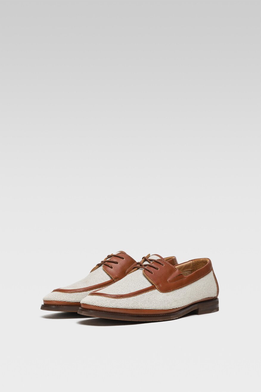 Półbuty Gino Rossi MAURIZIO-01 122AM Beżowy