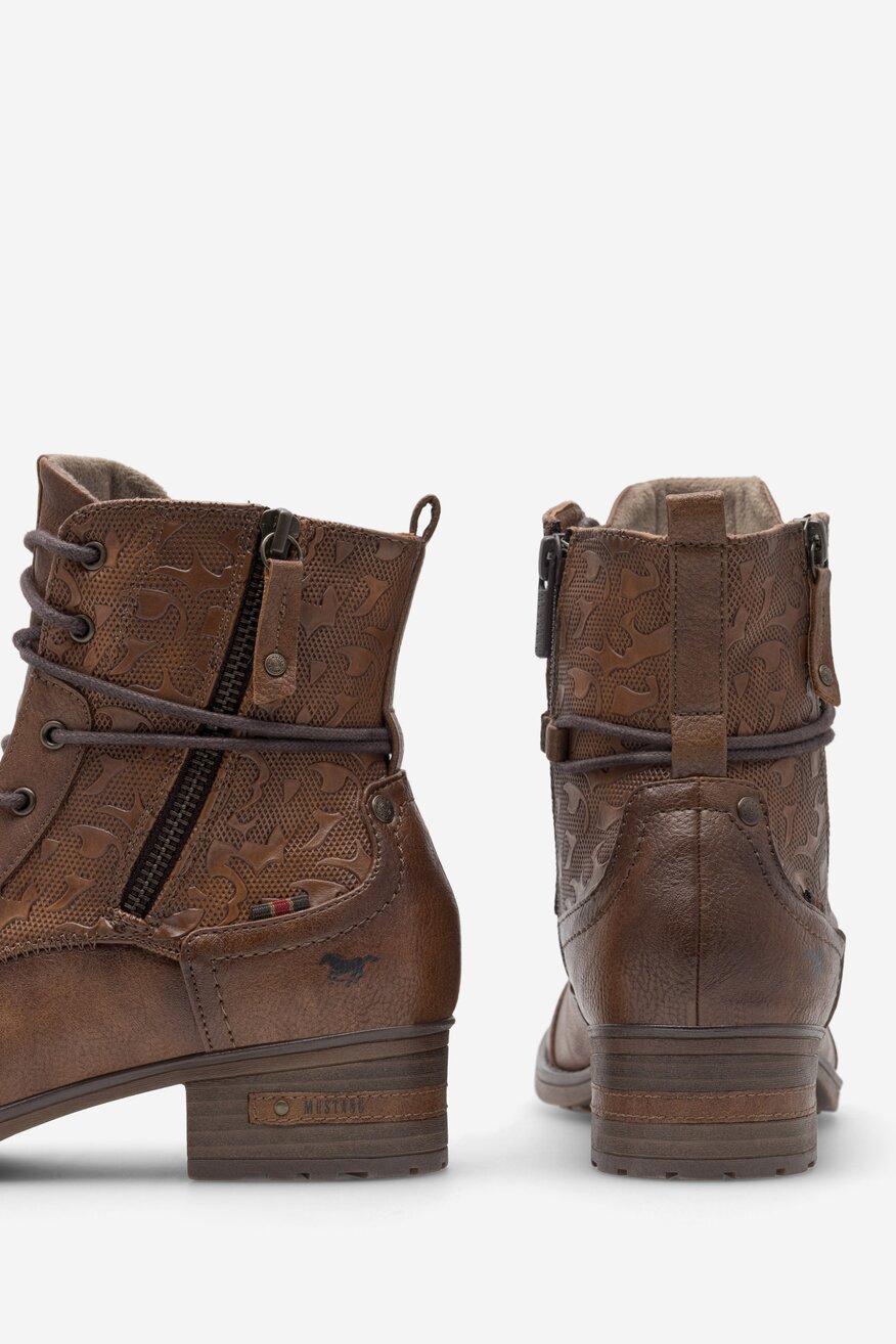 Trzewiki Mustang 1229-508 Brązowy