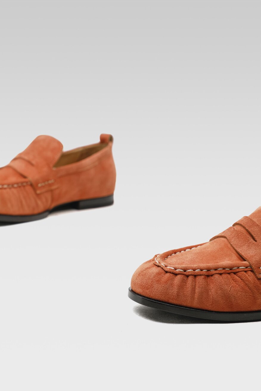 Półbuty Gino Rossi 10801 Pomarańczowy