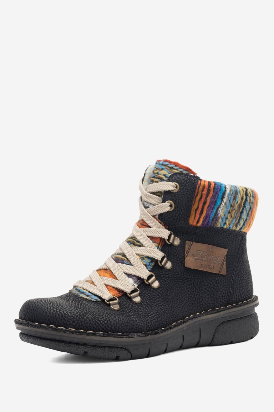 Trzewiki Rieker 73343-00 Czarny