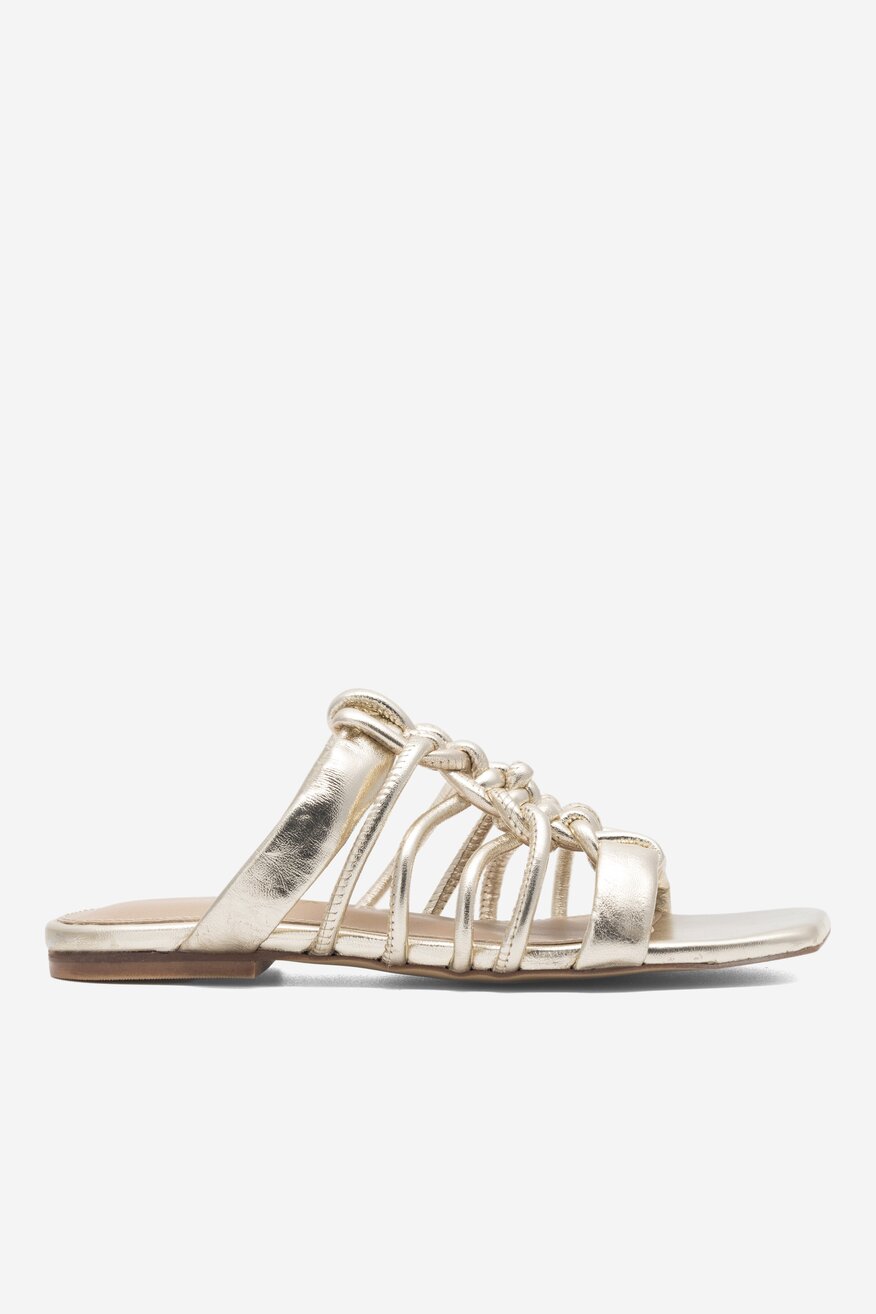 Klapki RAGE AGE VANNES-107303 Złoty