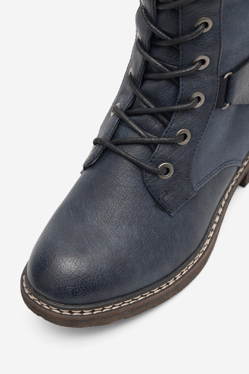 Kozaki Rieker 94732-14 Jeansowy