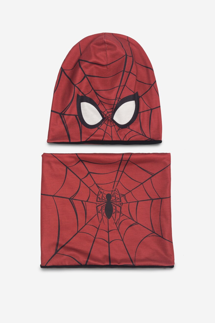Czapka dziecięca Spiderman ACCCS_AW23-70SPRMV Czerwony