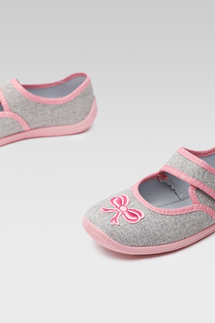 Kapcie Nelli Blu 009A/009B Szary jasny