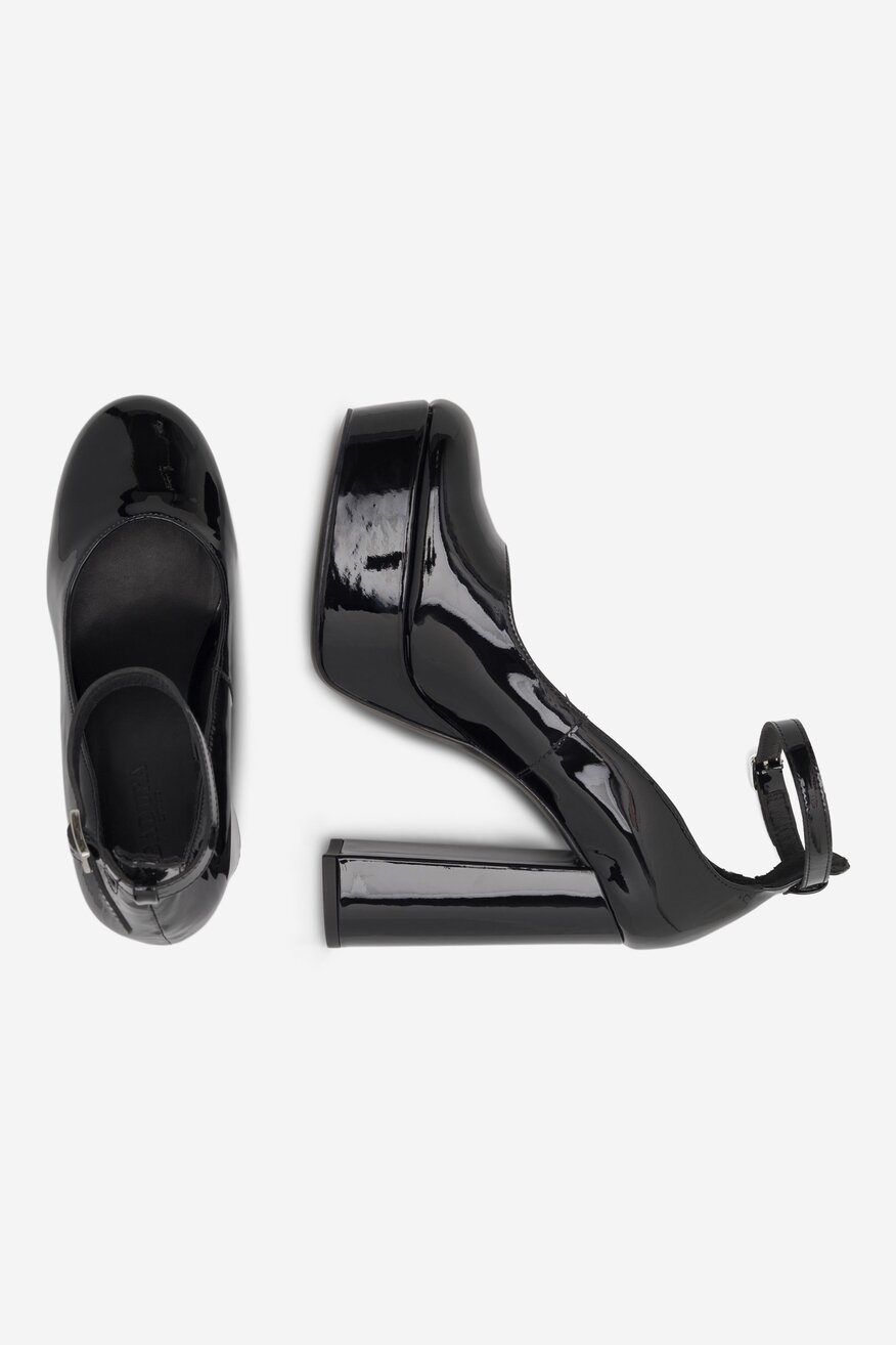 Czółenka Badura HUELVA-111071 Czarny