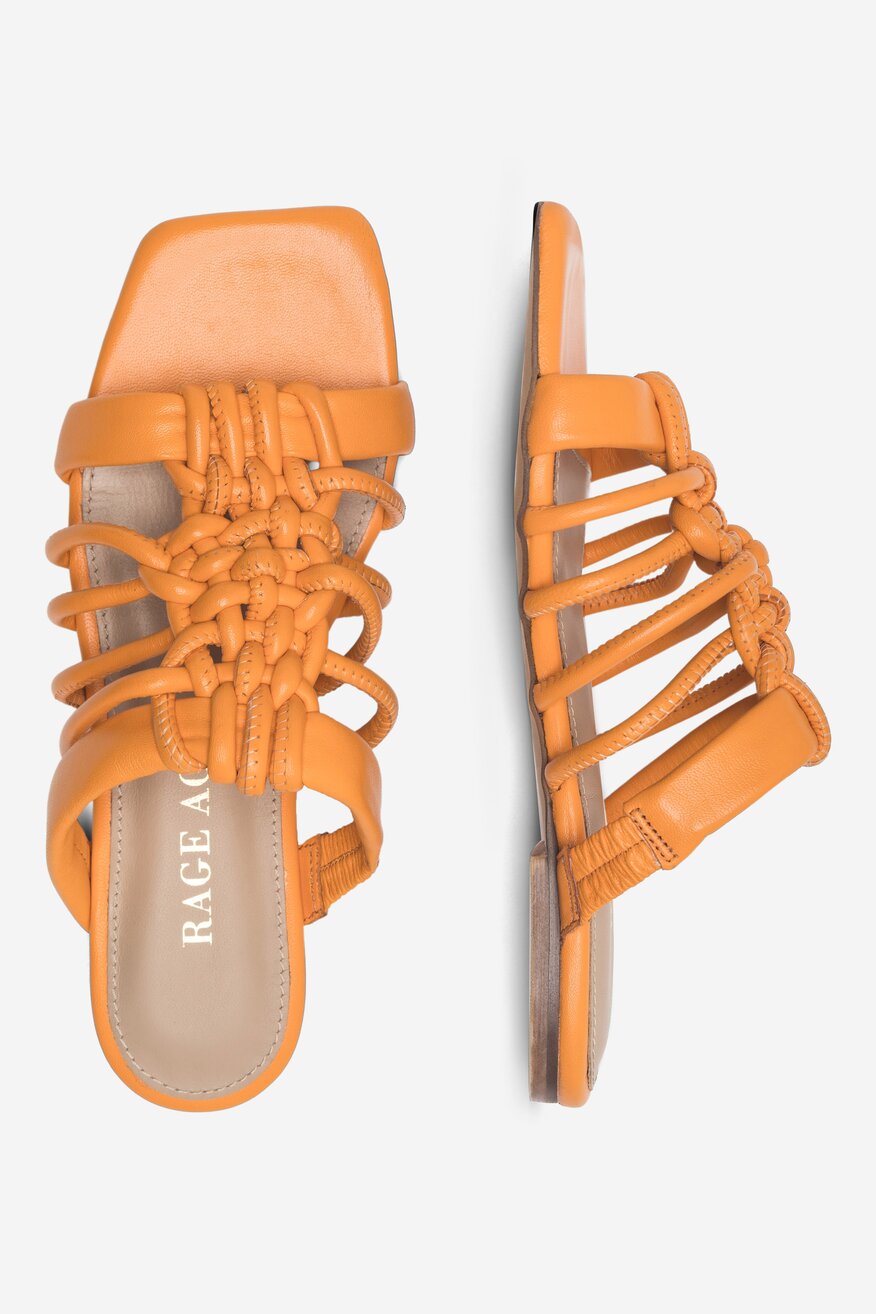 Klapki RAGE AGE VANNES-107303 Pomarańczowy