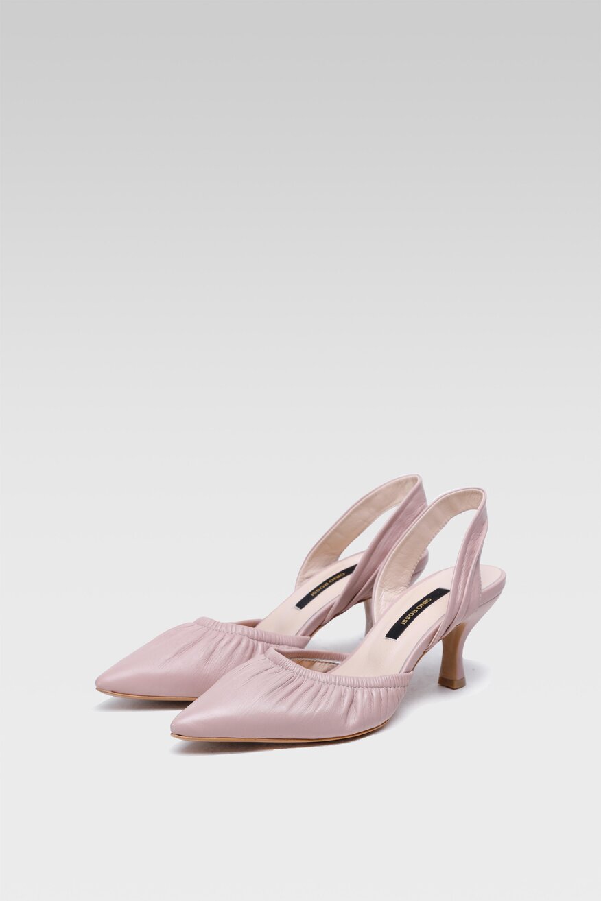 Czółenka Gino Rossi LB-601 Różowy jasny