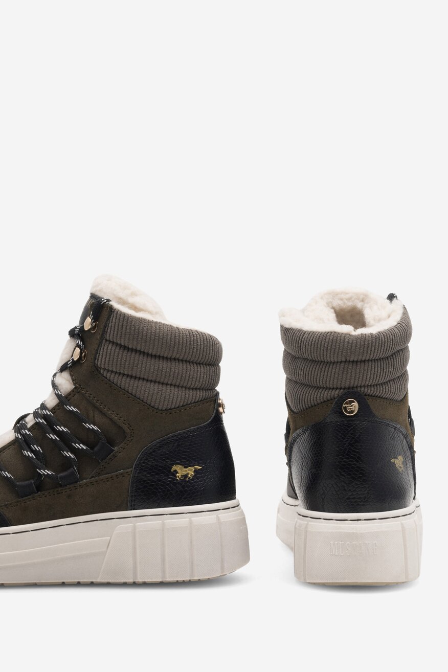 Trzewiki Mustang 1446-601 Khaki