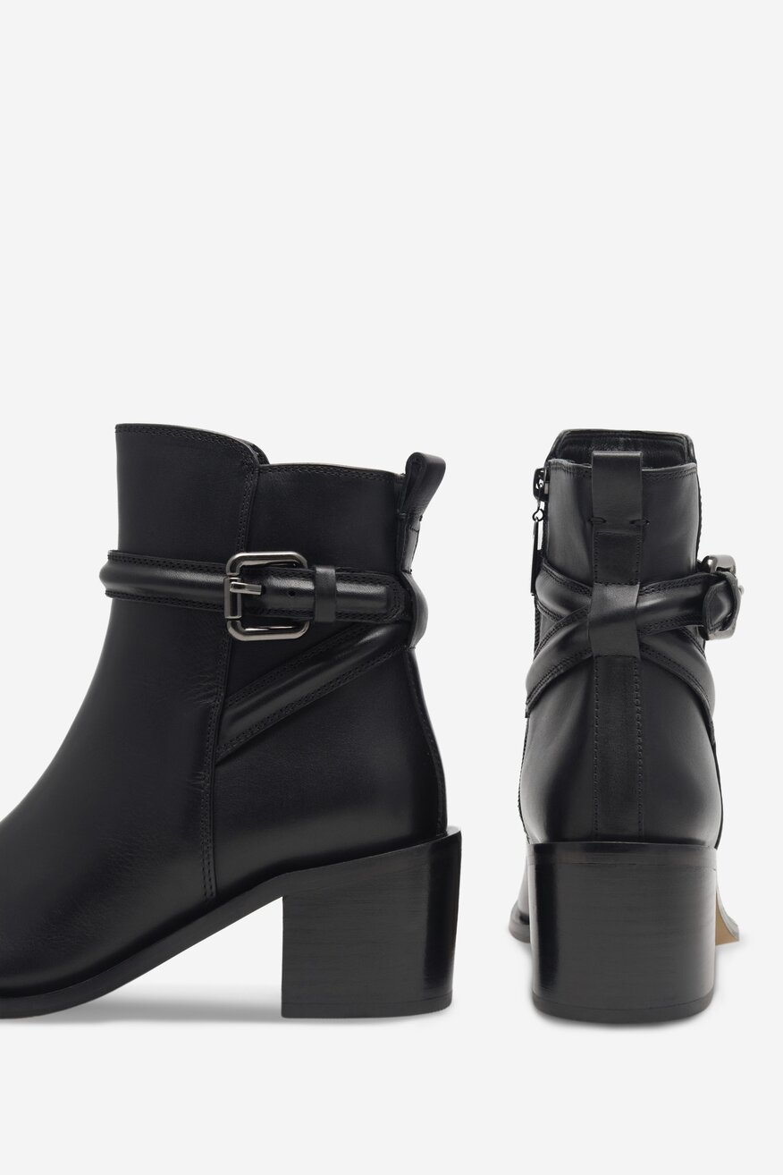 Botki Gino Rossi CHIERI-36089 Czarny