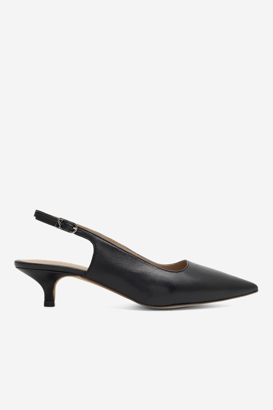 Czółenka SIMPLE ANDORA-108154 Czarny