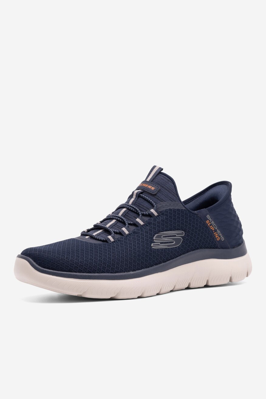 Obuwie sportowe Skechers SUMMITS SLIP INS 232457 NVY Granatowy