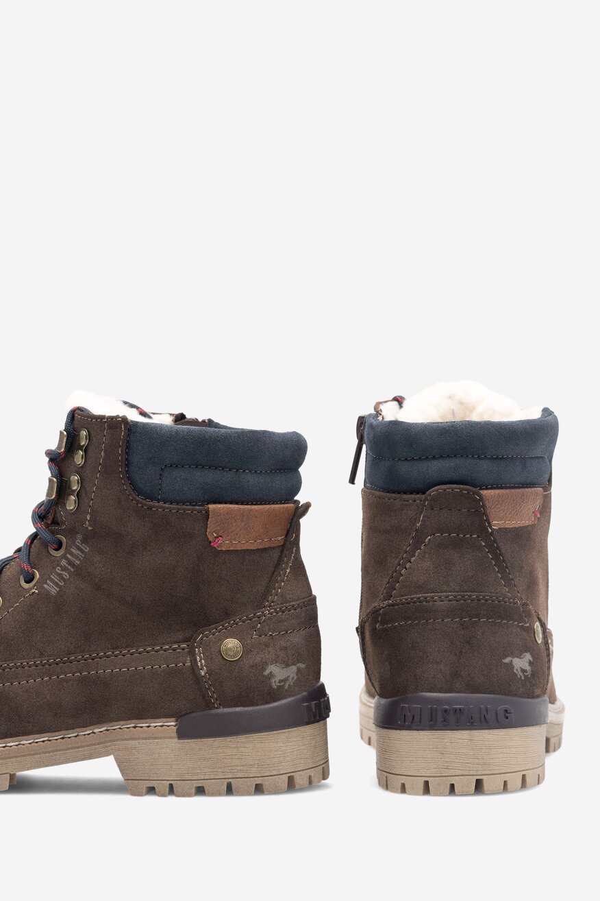 Trzewiki Mustang 4142-602 Brązowy