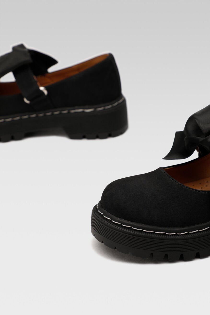 Półbuty DeeZee CS5587-11 Czarny