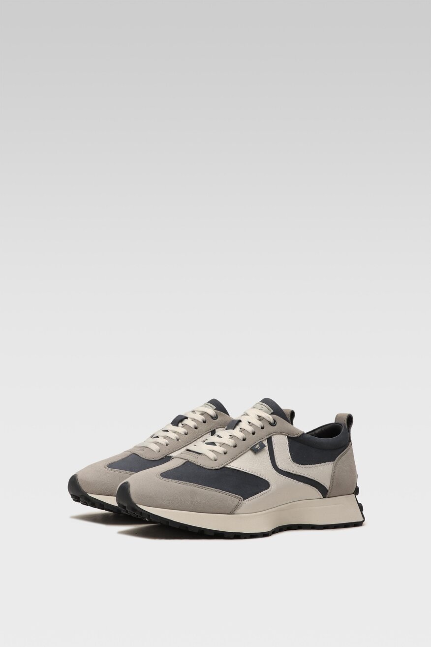 Półbuty Togoshi MI08-JERZY-04 Niebieski