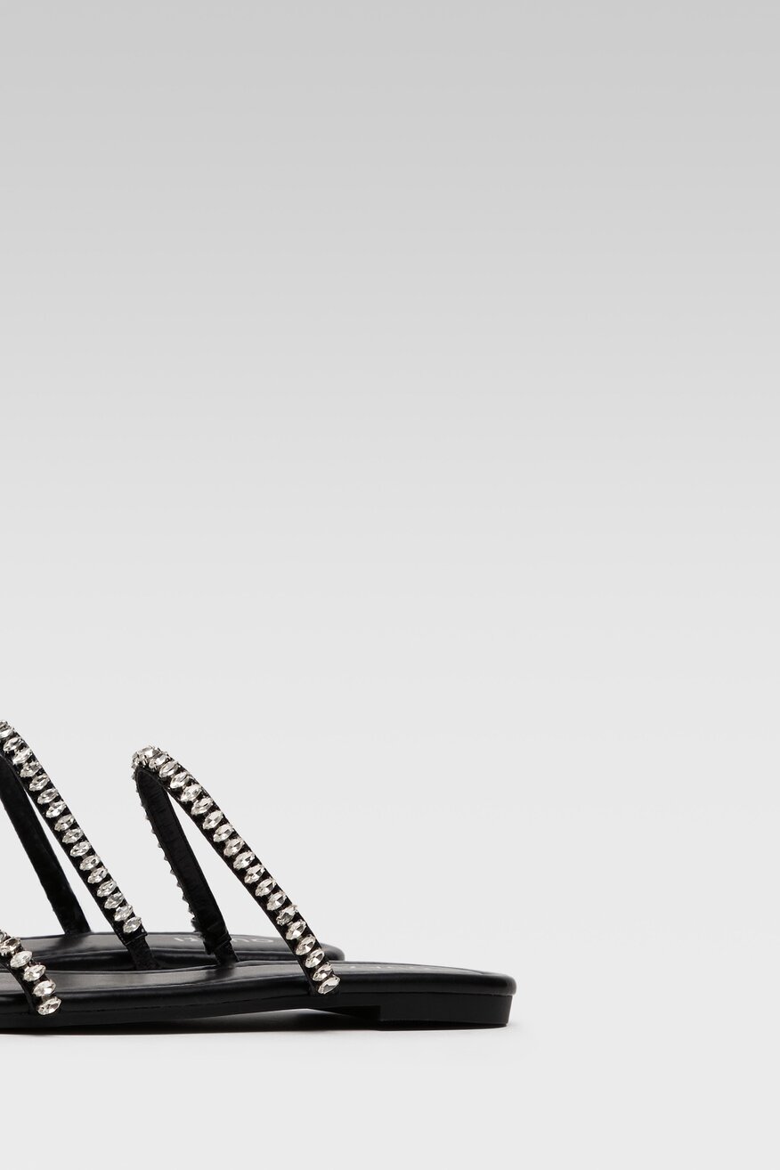 Klapki Quazi LS5520-06 Czarny