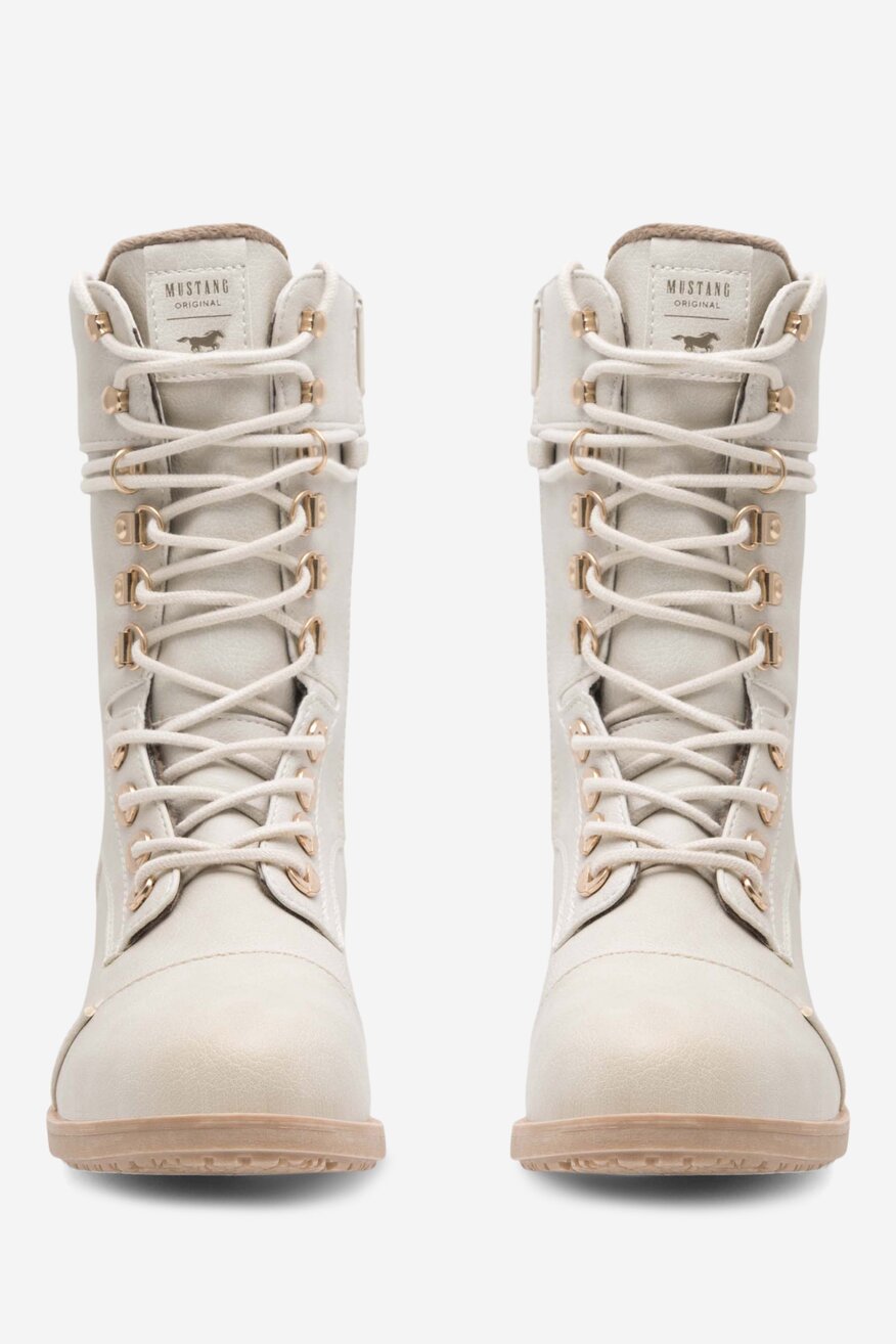 Trzewiki Mustang 1402-501 Biały