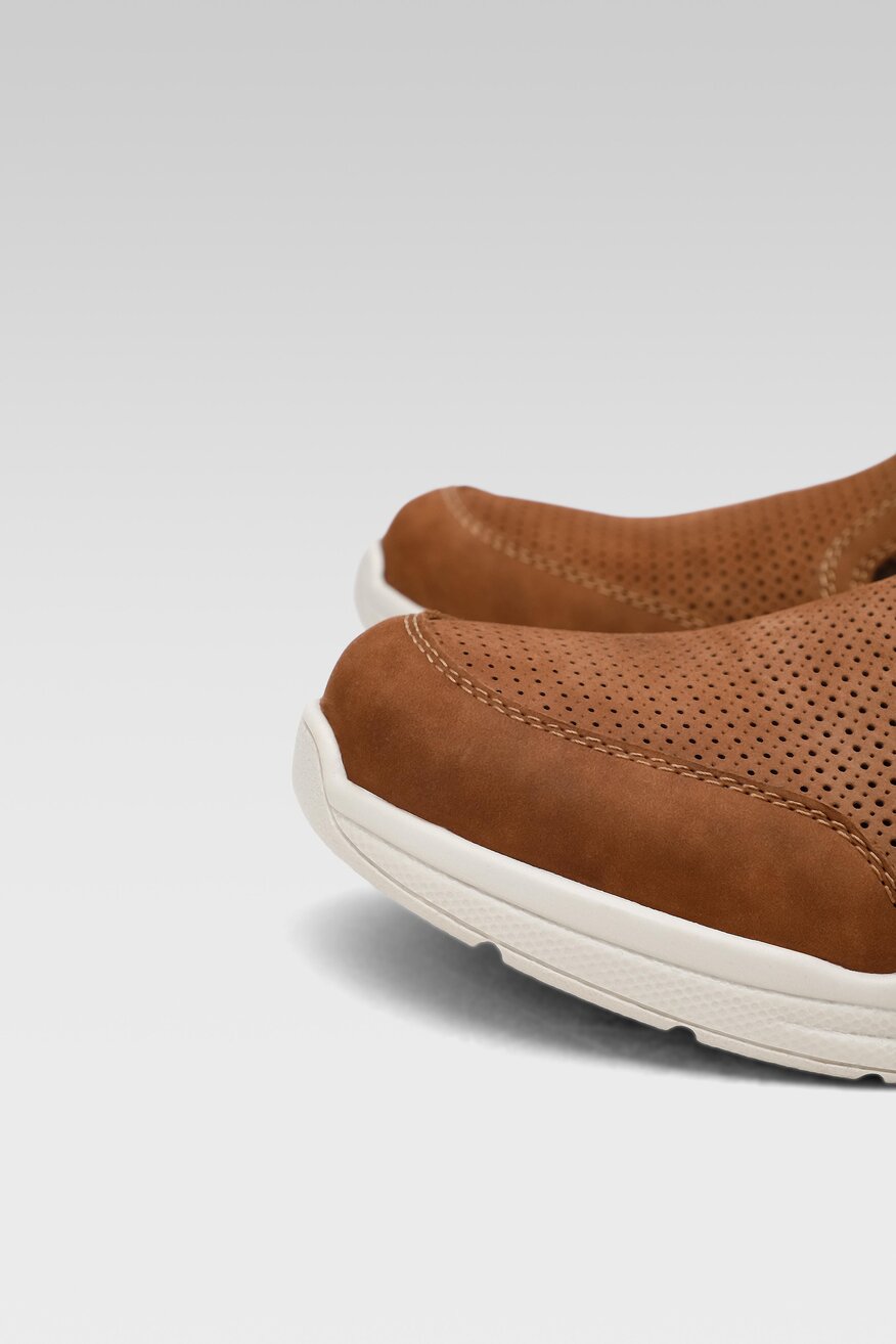 Półbuty Rieker 14853-24 Brązowy