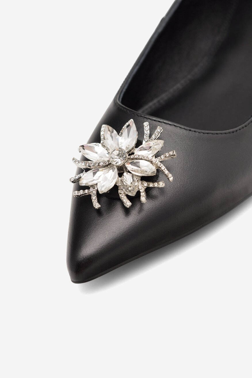 Baleriny Sergio Bardi WFA2529-1Z-SB Czarny