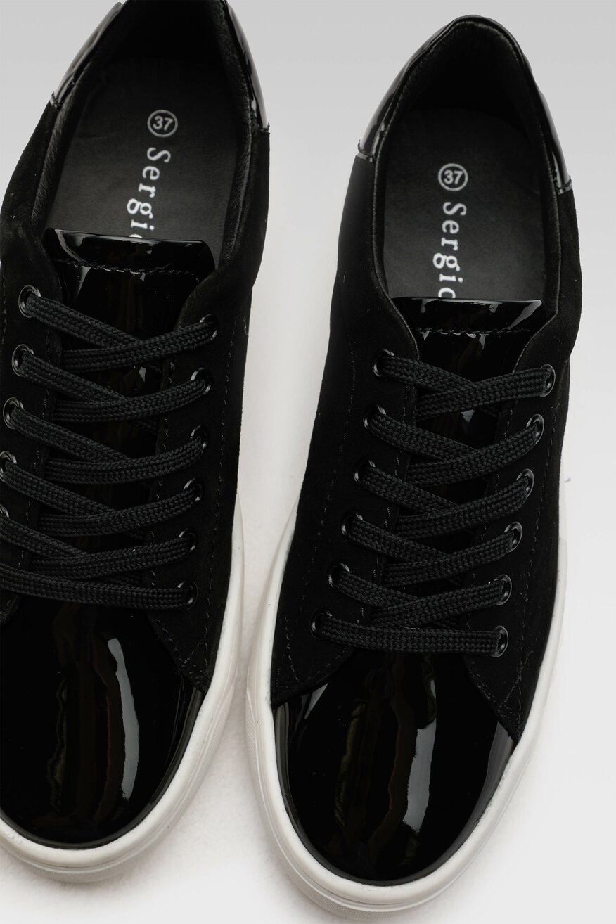 Półbuty Sergio Bardi WI16-A1010-01SB Czarny