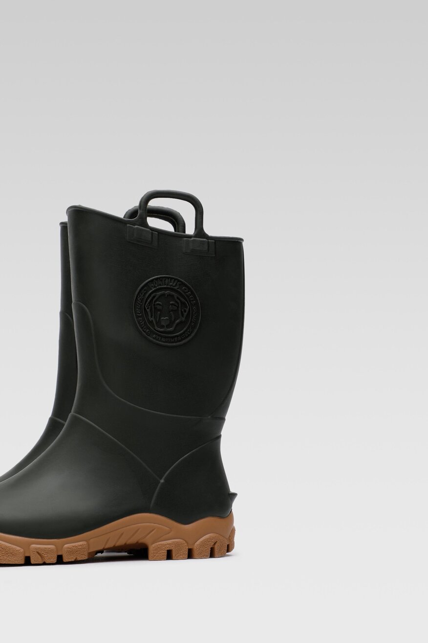 Kalosze BOATILUS DUCKY SMELLY WELLY RAIN BOOT BOY. Khaki