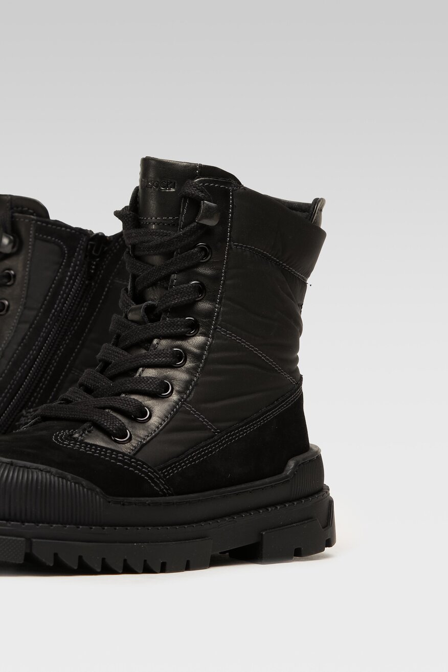 Kozaki Lasocki Young CI12-MUSK-02(IV)DZ Czarny