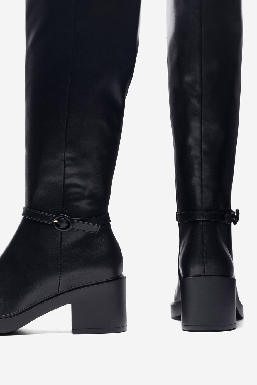 Kozaki Jenny Fairy FLAVIA HL80050-5 Czarny