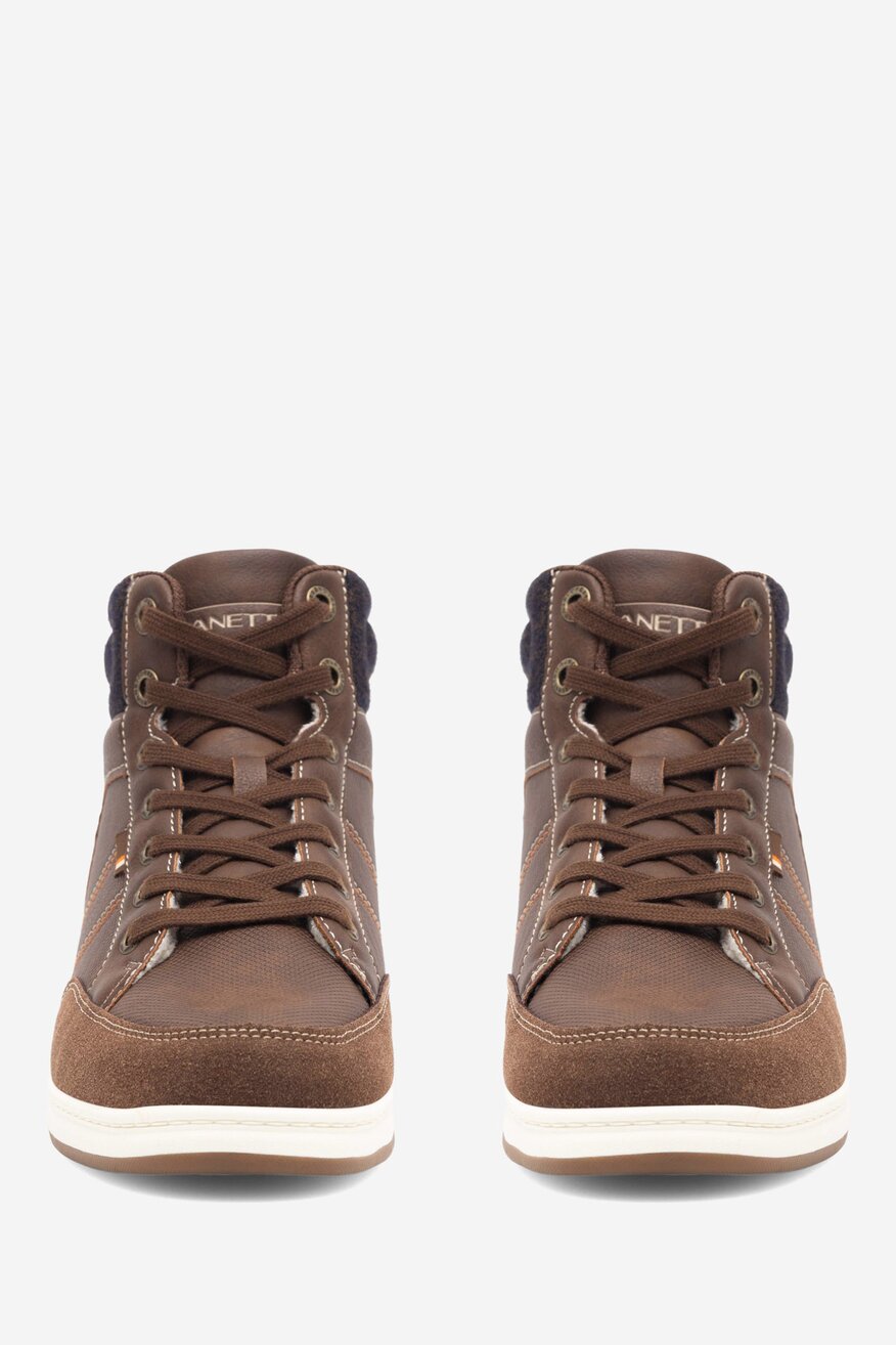 Trzewiki Lanetti MP07-11714-01 Brązowy