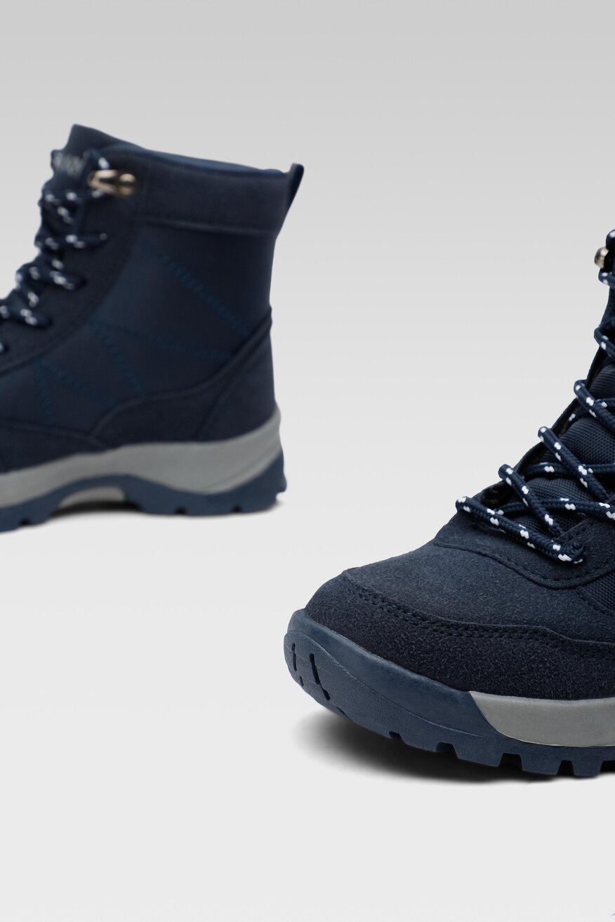 Trzewiki Action Boy CP72-22879 Granatowy