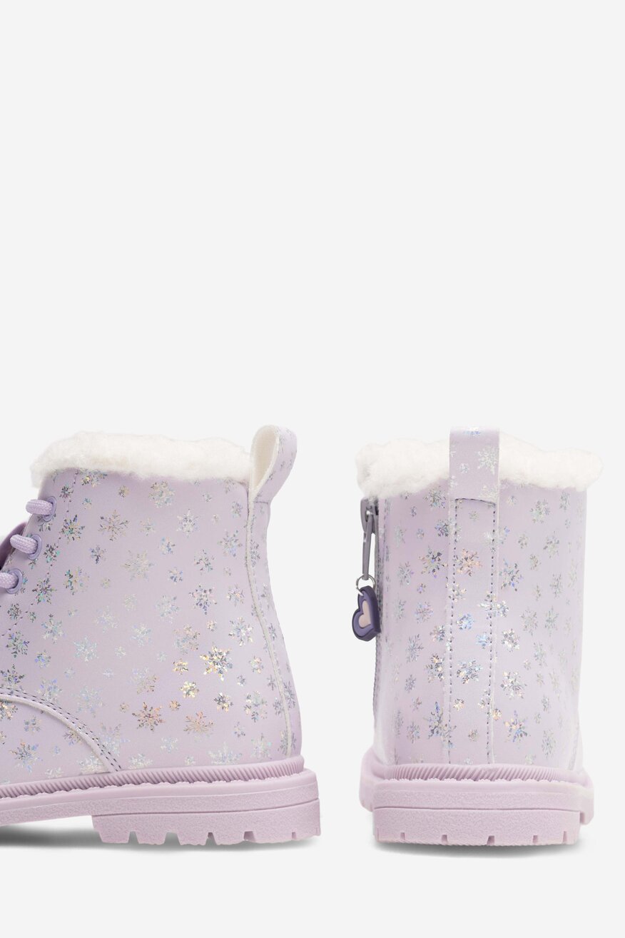 Trzewiki Frozen AW23-103DFR Fioletowy