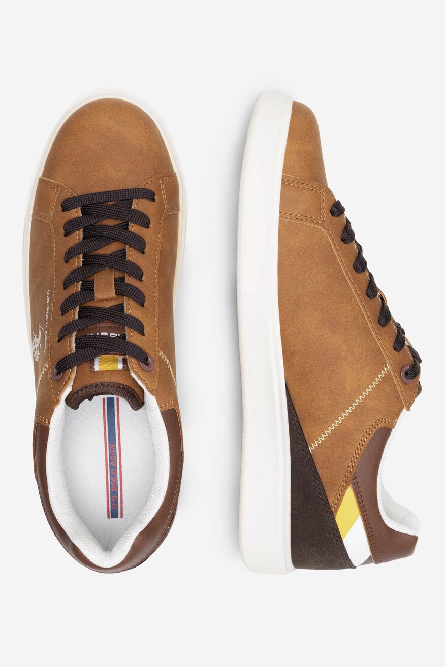 Sneakers U.S. POLO ASSN. ROKKO001M/CU1 Brązowy