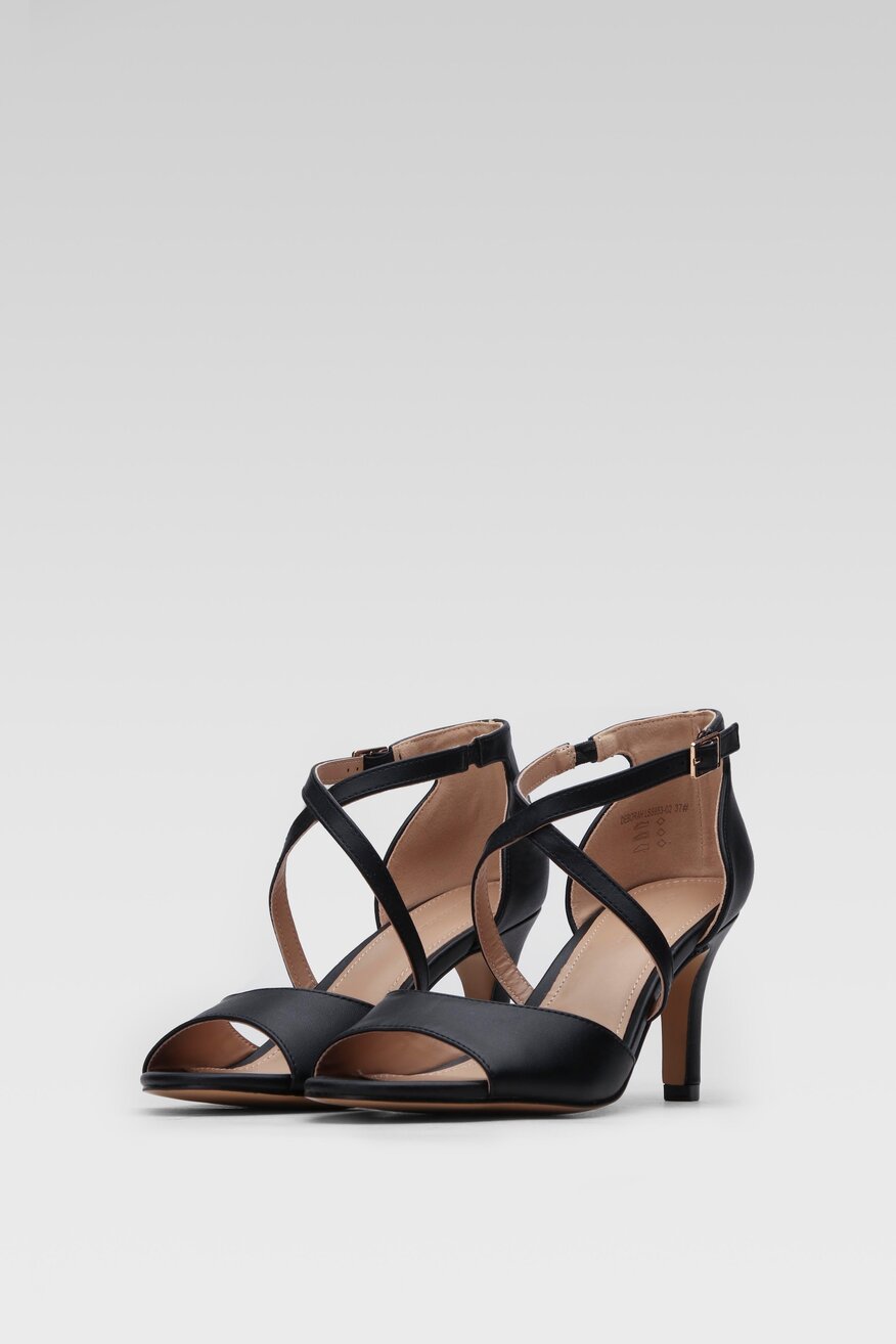 Sandały Clara Barson DEBORAH LS5953-02 Czarny