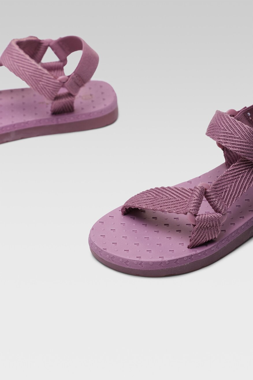 Sandały Nelli Blu P2018005T(III)DZ Różowy jasny