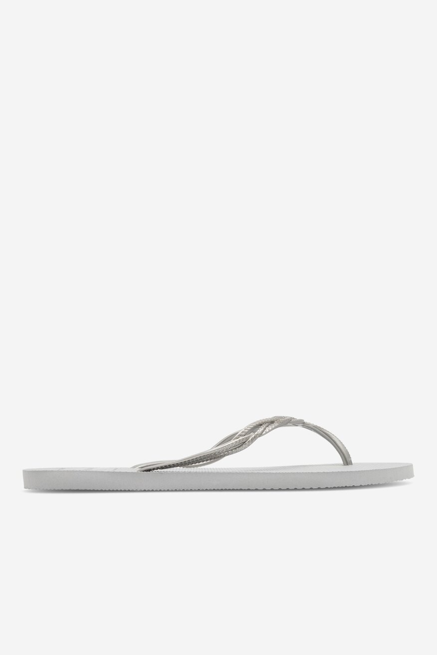 Klapki Havaianas 41232253498 Szary jasny