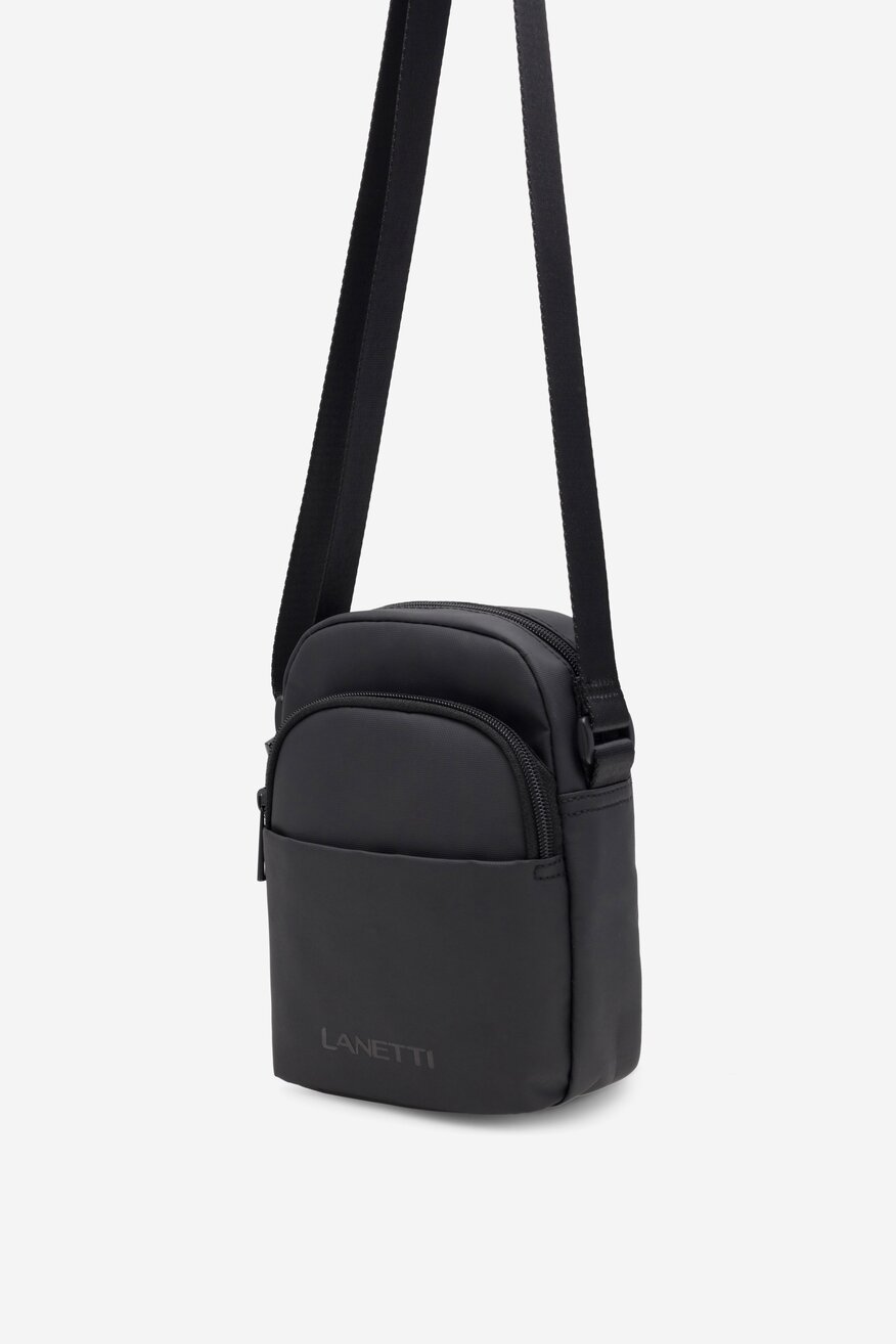 Torba męska Lanetti LAN-K-014-04R Czarny