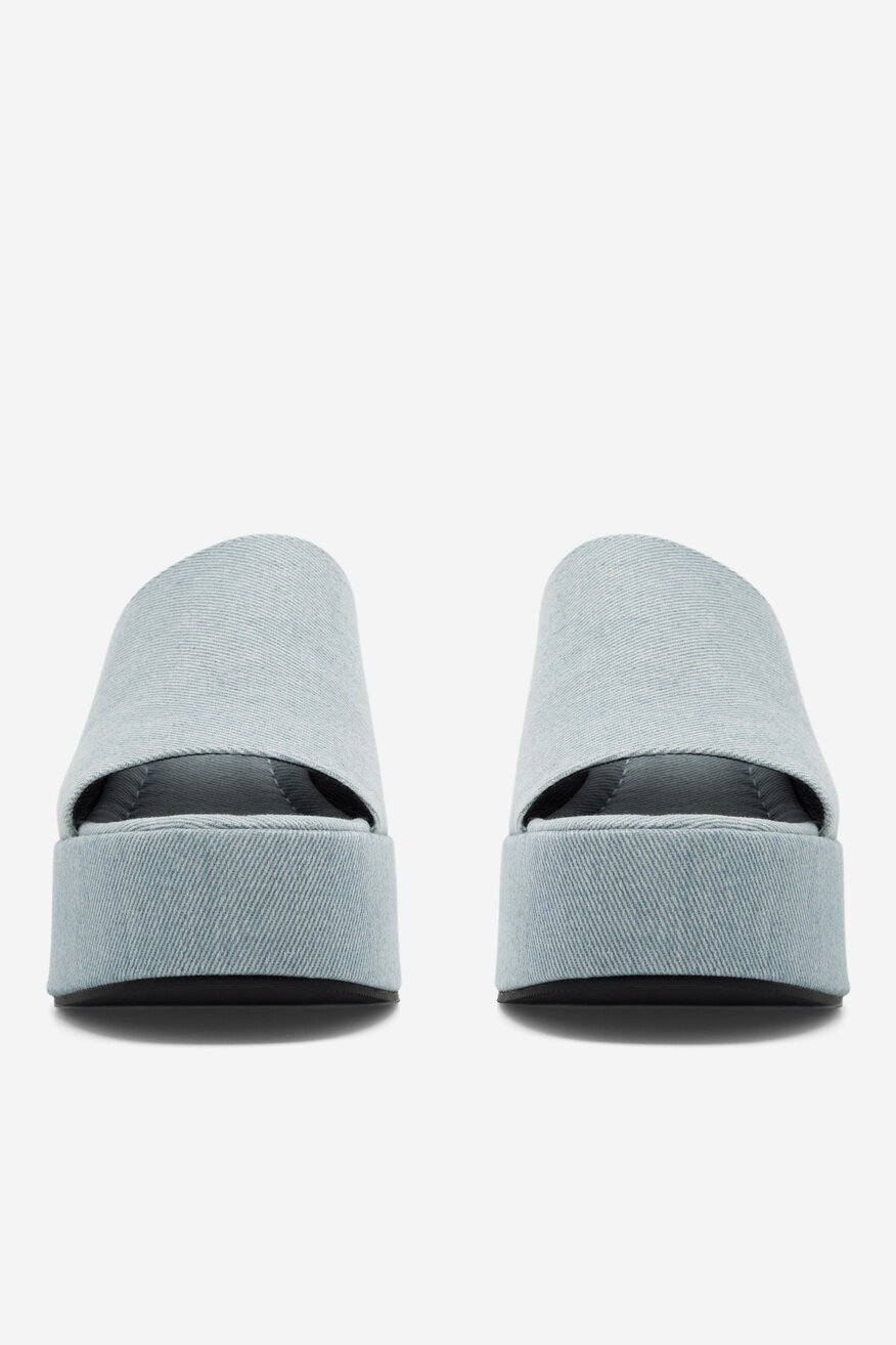 Klapki Jenny Fairy KARNIE KL E2206-102 Jeansowy