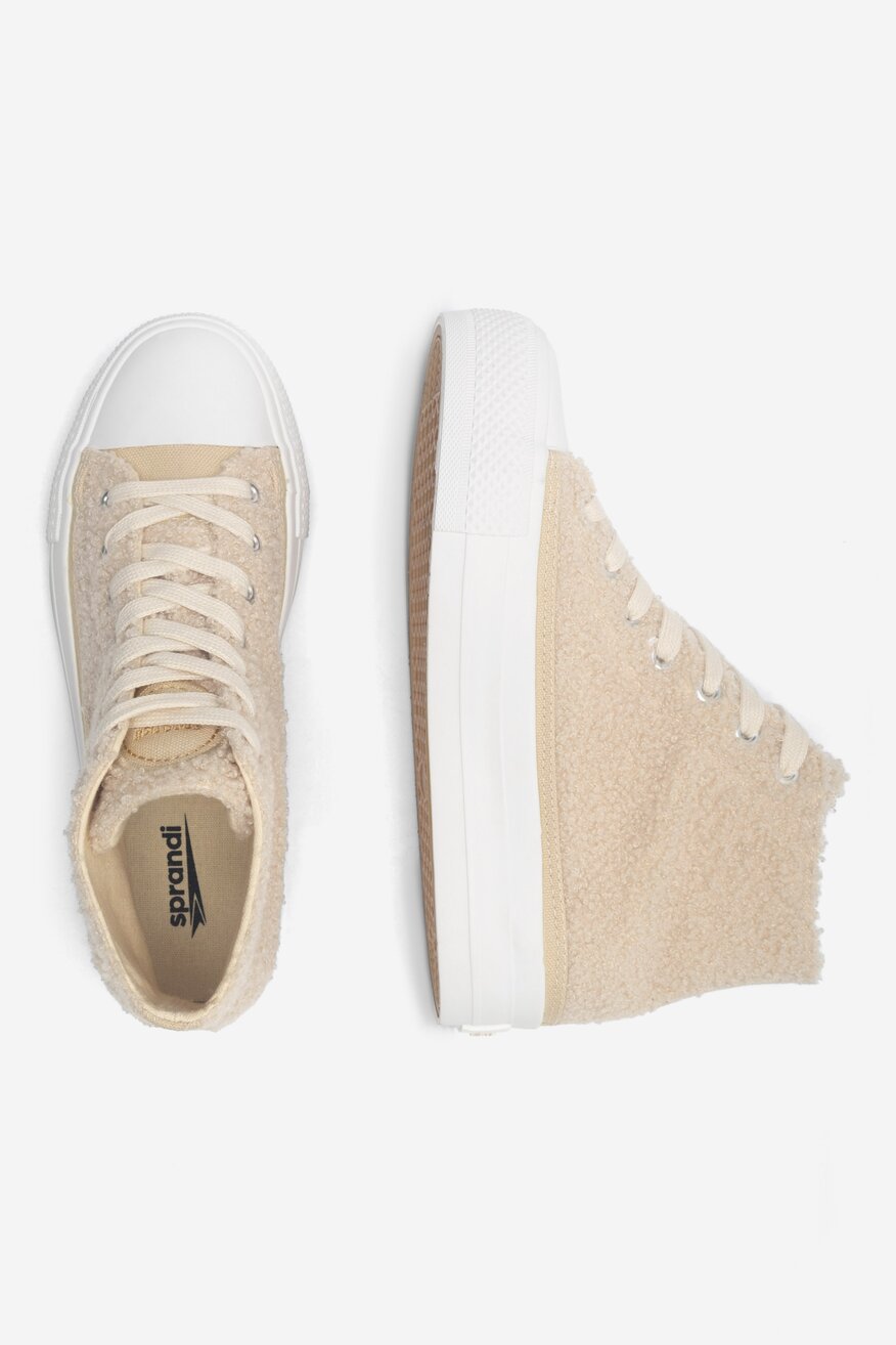 Trampki Sprandi WPRS-22W10215 Beżowy