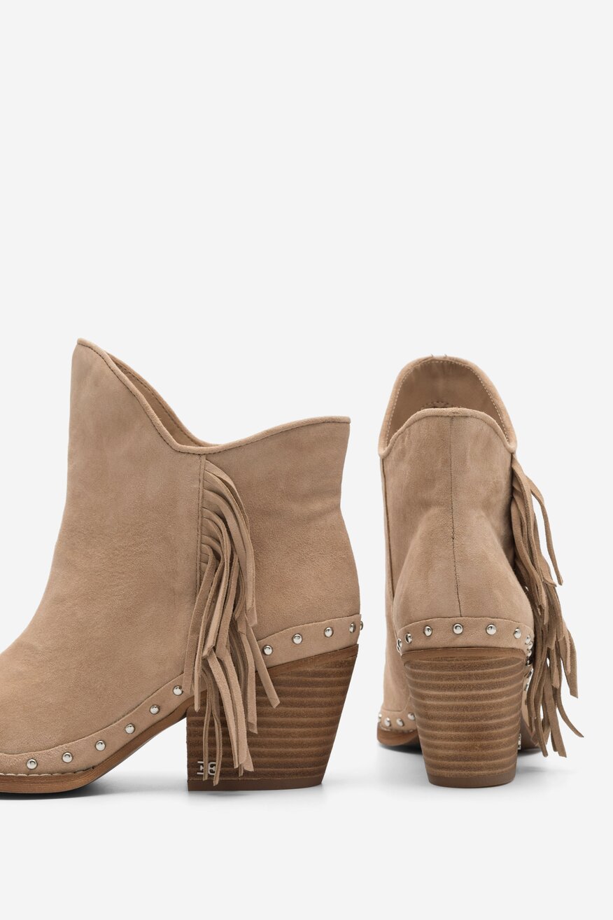 Botki SAM EDELMAN I1429L1200 Kremowy