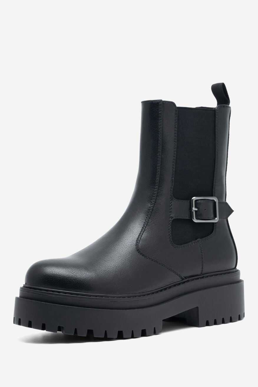 Botki Jenny Fairy SILJE WS5196-04 Czarny