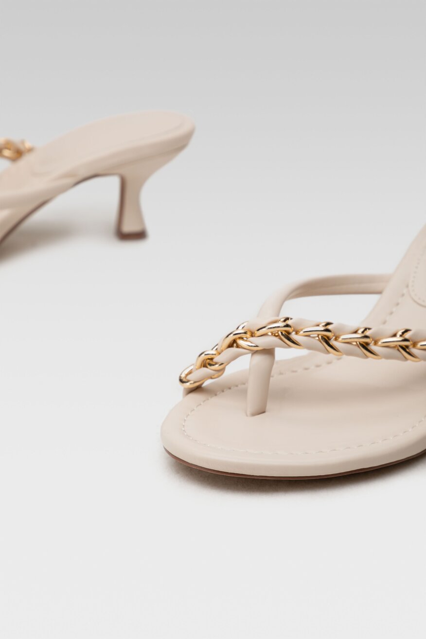 Klapki Jenny Fairy LS5730-04C Beżowy