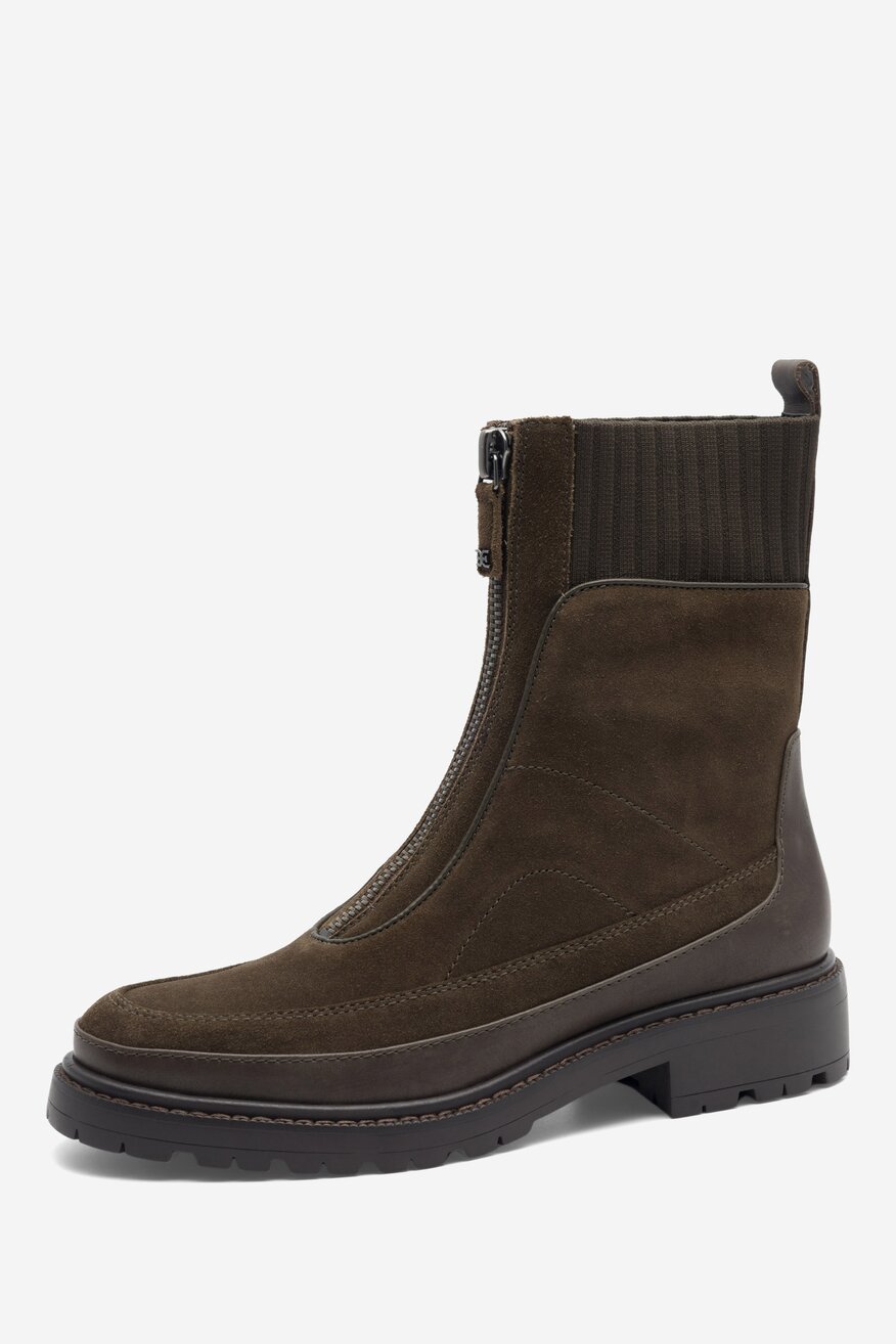 Botki SAM EDELMAN H8018L1300 Zielony ciemny