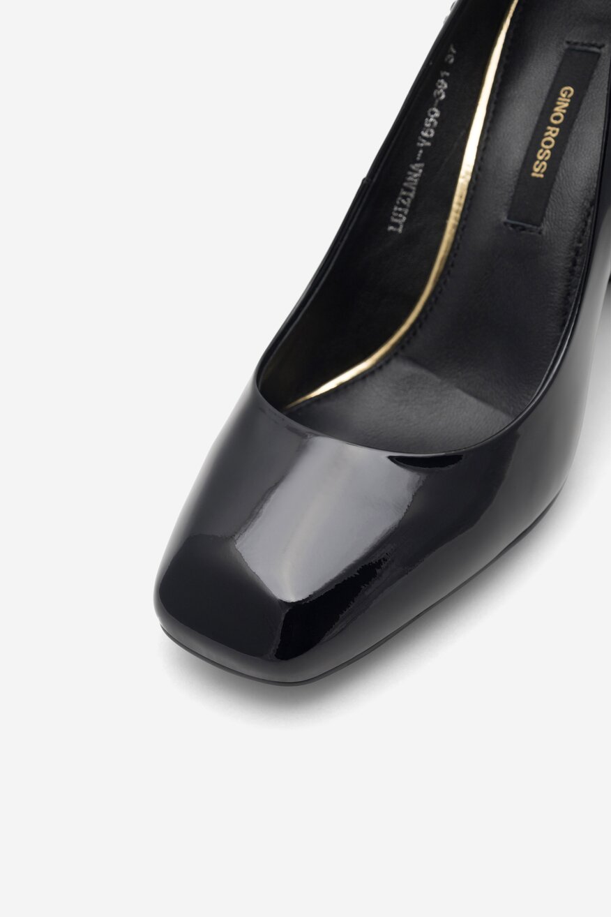 Czółenka Gino Rossi LUIZIANA-V650-391 Czarny