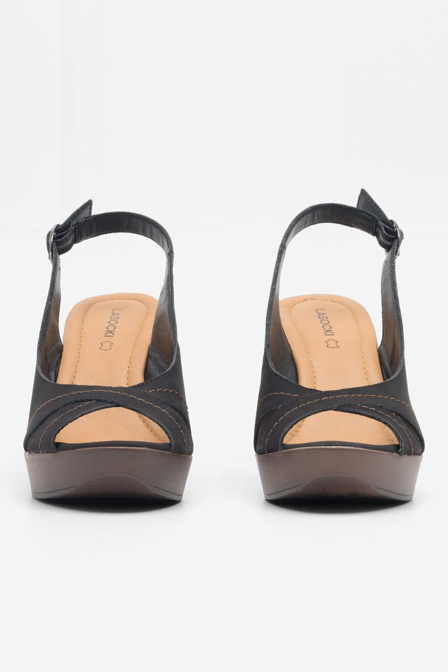 Sandały Lasocki POLTA EST-2025-12 Czarny