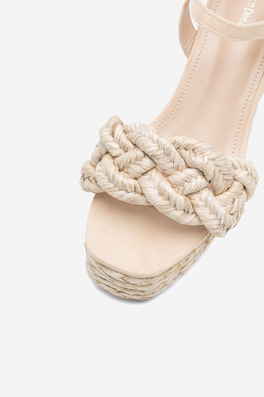 Sandały DeeZee CRAVE KL-E2125-1 Beżowy