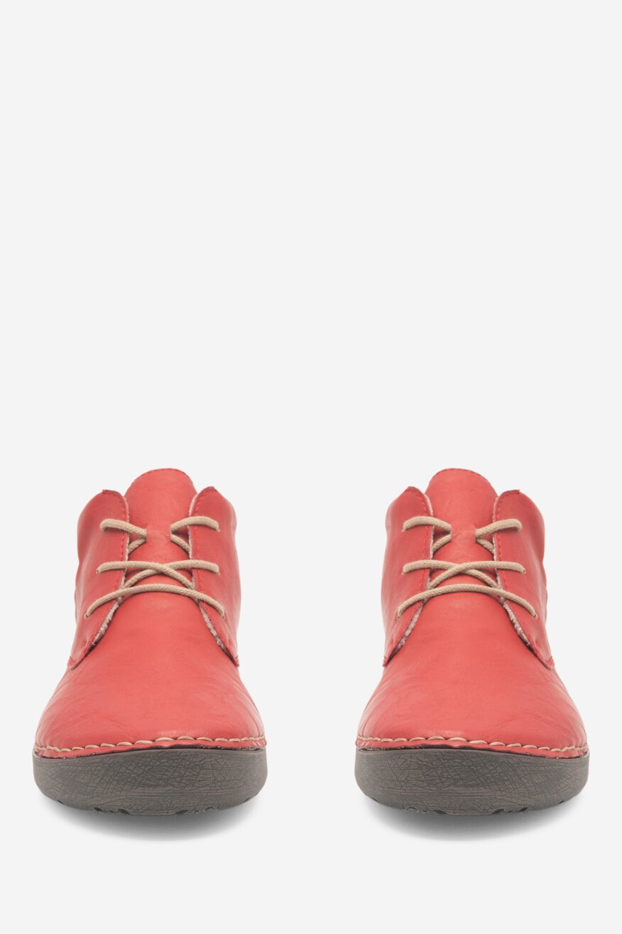Trzewiki Rieker 52522-33 Czerwony