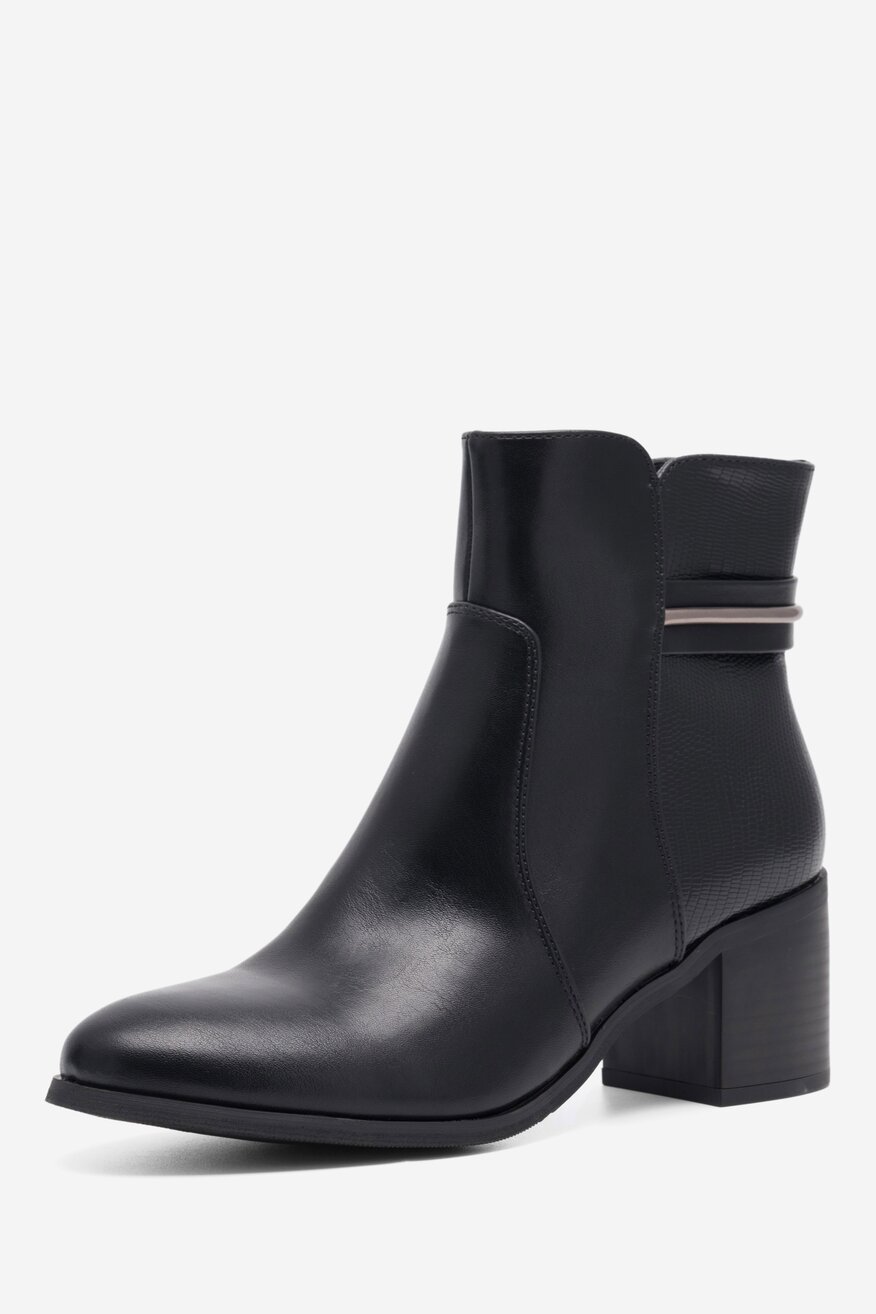 Botki Clara Barson LILOU WS22405-05 Czarny