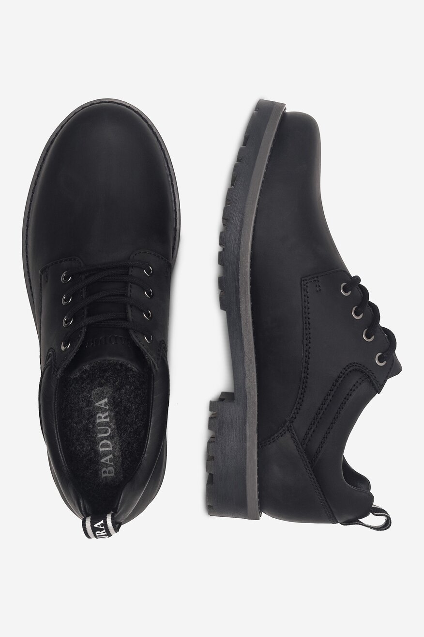 Półbuty Badura BOWER-10 MI08 Czarny