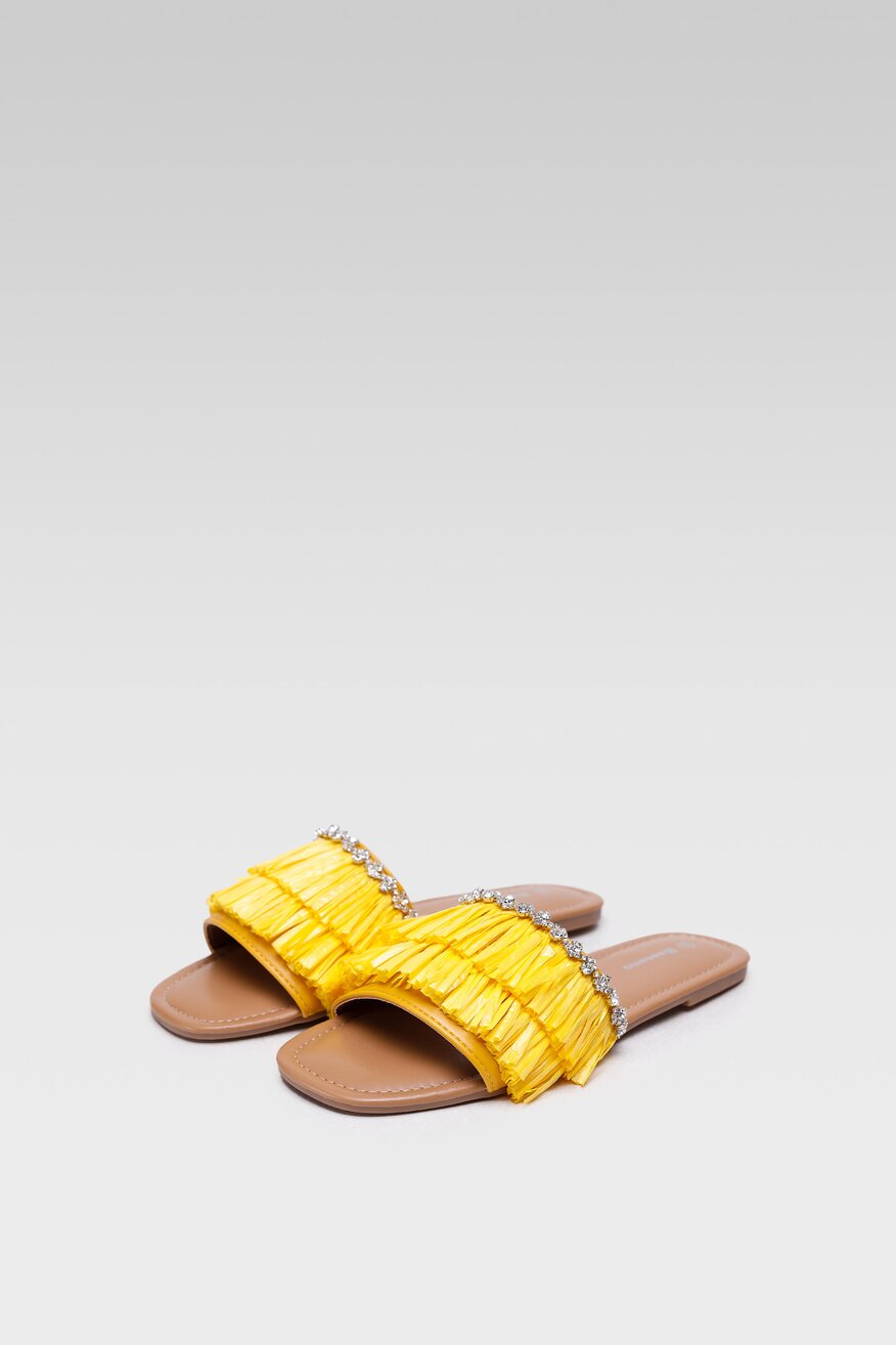 Klapki Bassano 23961 Żółty