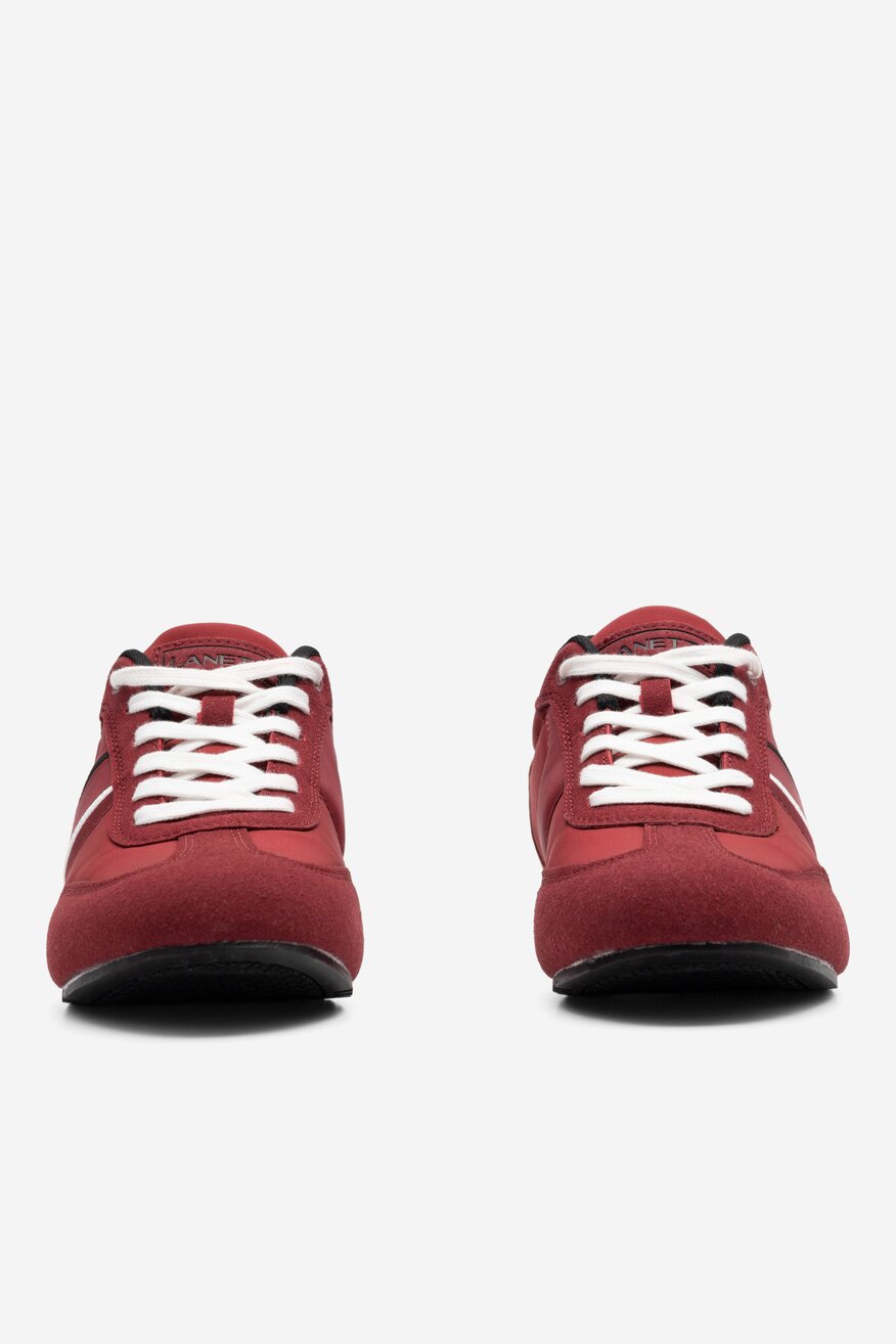 Półbuty Lanetti MP07-01378-03 Czerwony