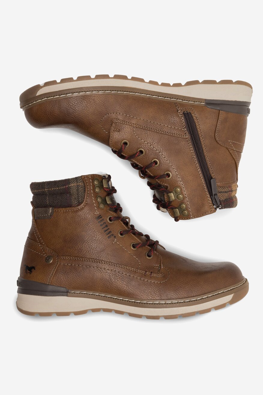 Trzewiki Mustang 4141-602 Brązowy