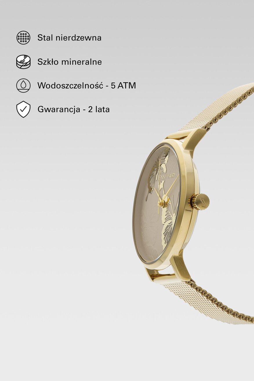 Zegarek Jenny Fairy JF WOMAN WATCH 0102014020 Złoty